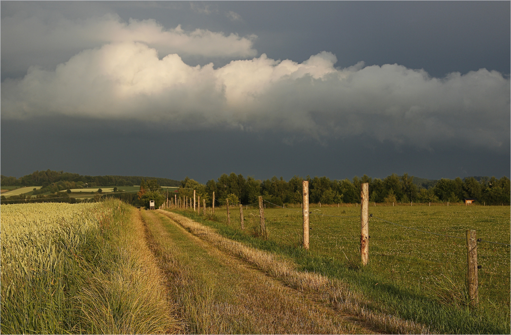 Das Gewitter zieht ab