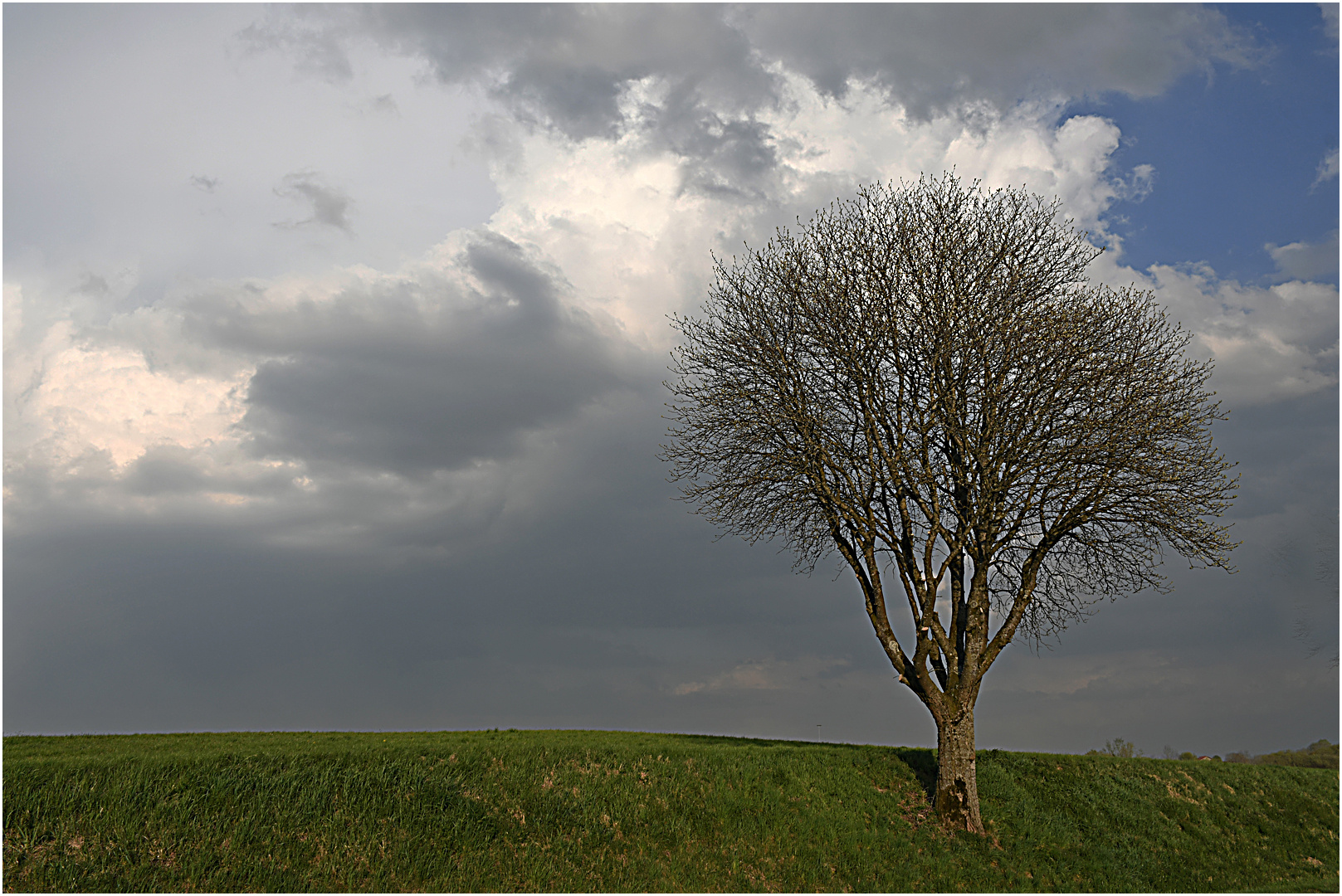 Das Gewitter zieht vorbei