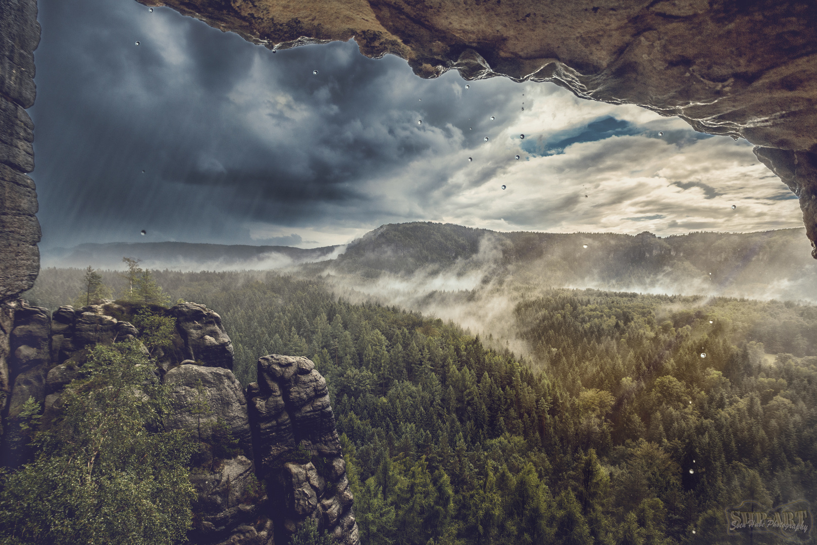 Das Gewitter zog vorbei