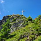 Das Gipfelkreuz in Sichtweite