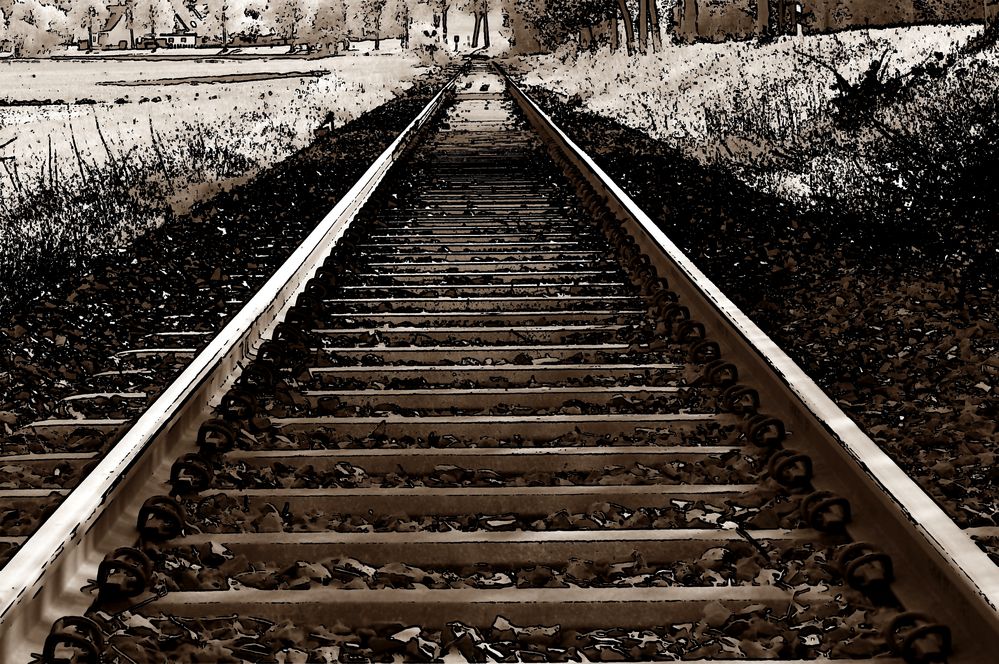 Das Gleis Foto & Bild gleise, eisenbahn, verkehr & fahrzeuge Bilder