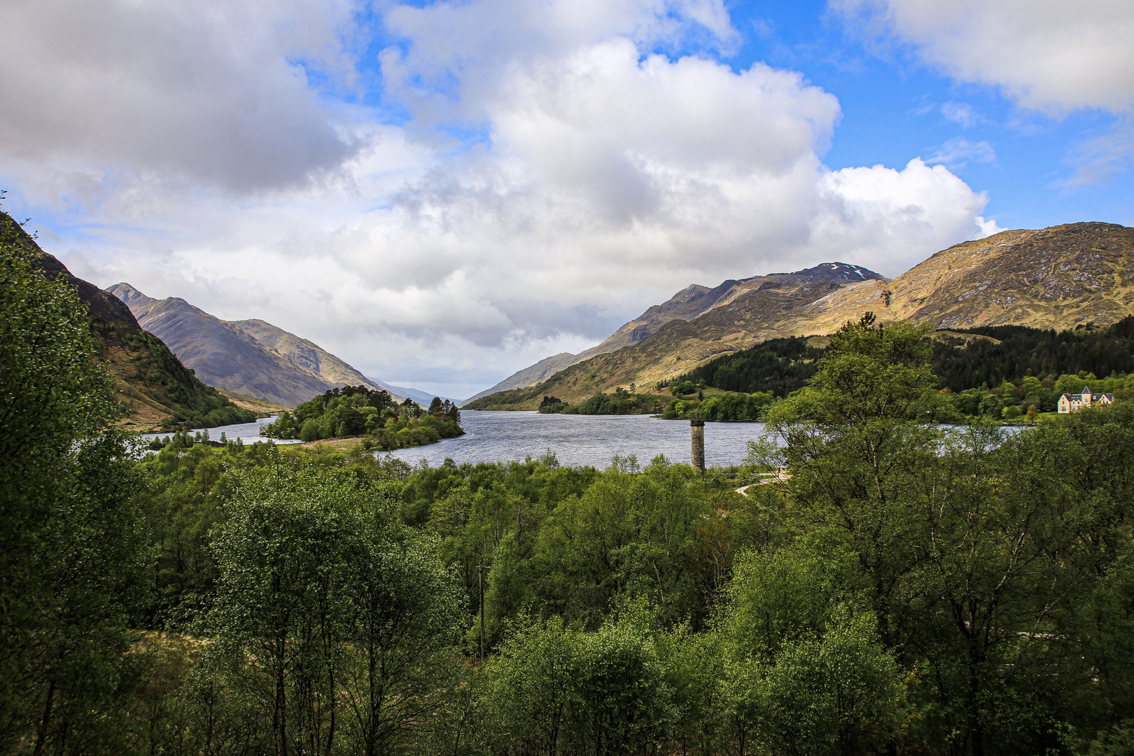 Das Glenfinnan Monument...