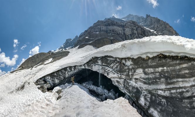 Das Gletschertor...