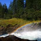 Das Glück eines Regenbogens