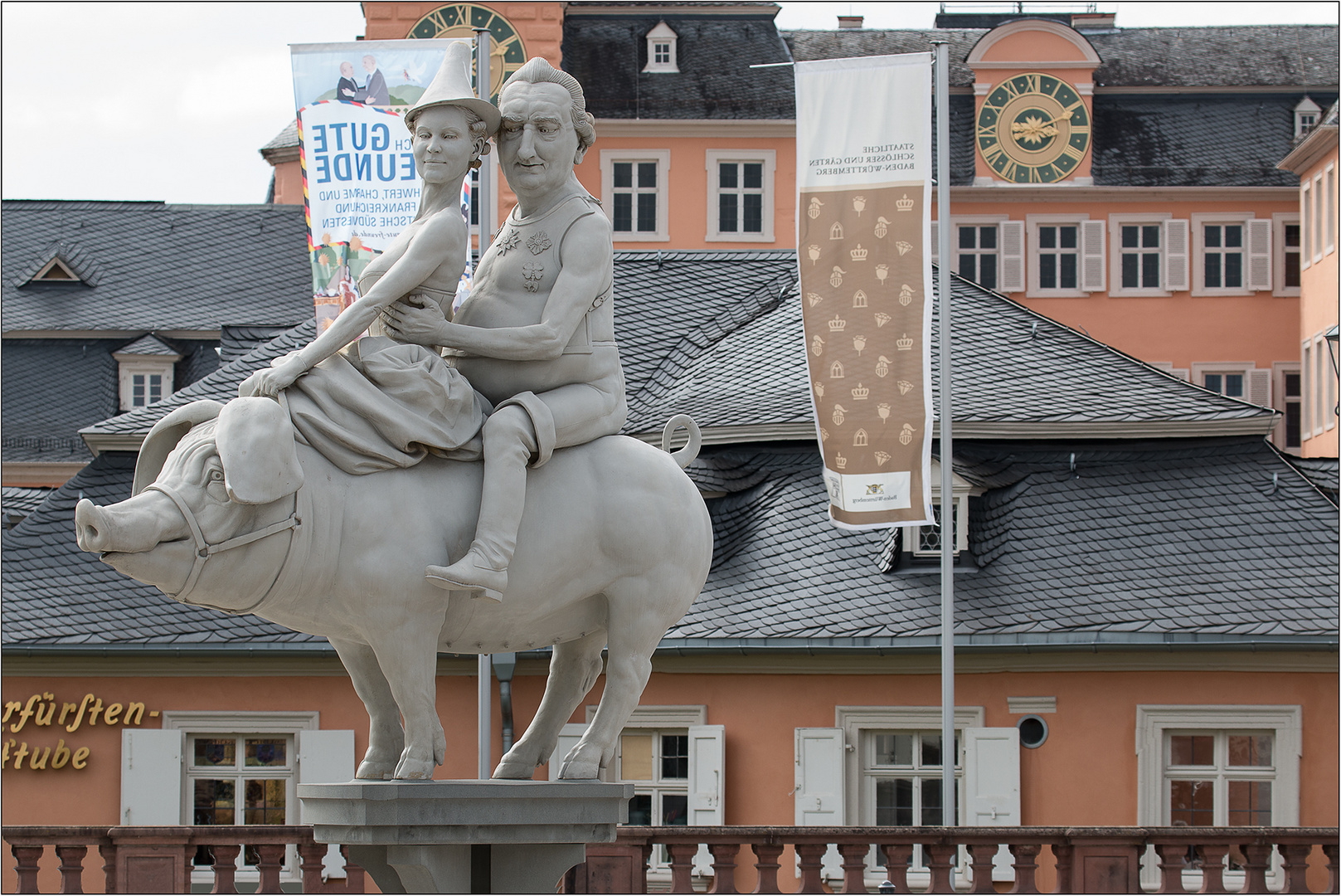 Das Glücksschwein von Schwetzingen