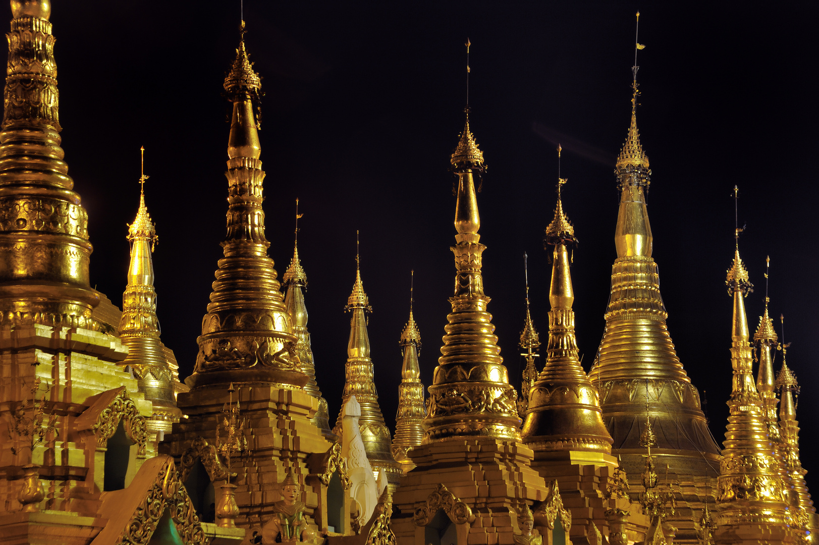 Das Gold der Shwedagon-Pagode