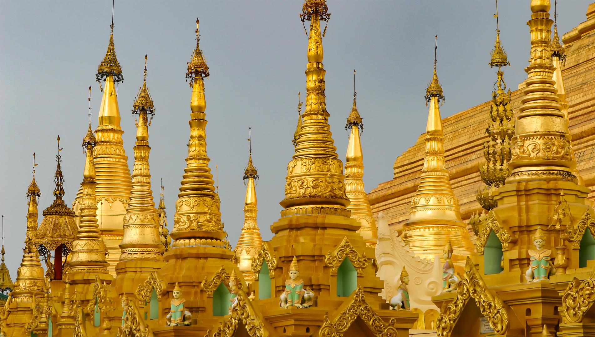 Das Gold der Shwedagon-Pagode