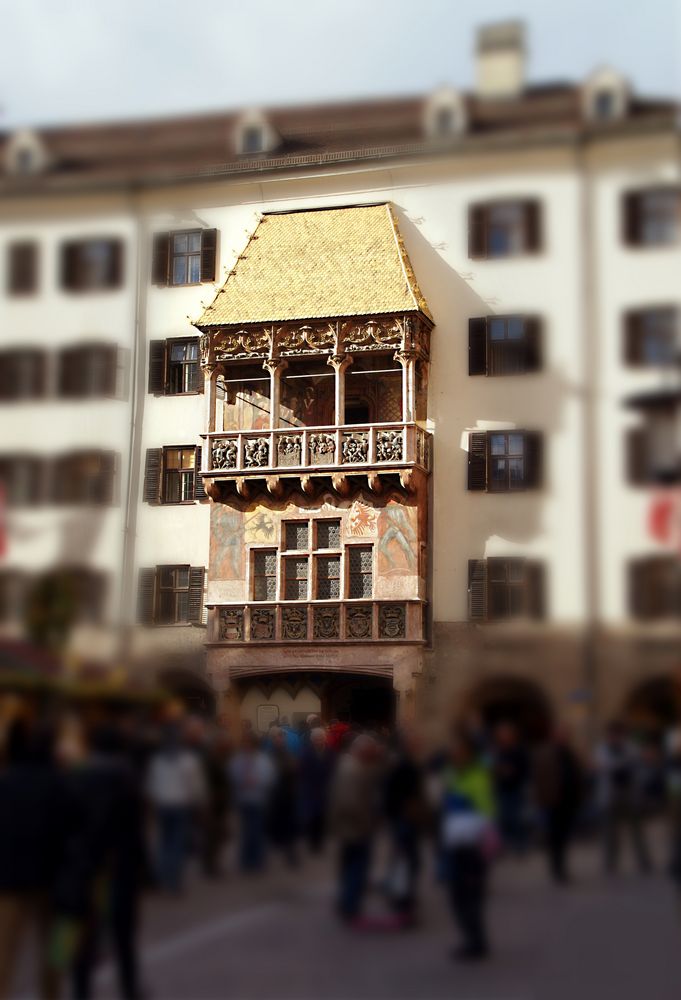 Das goldene Dachl ...