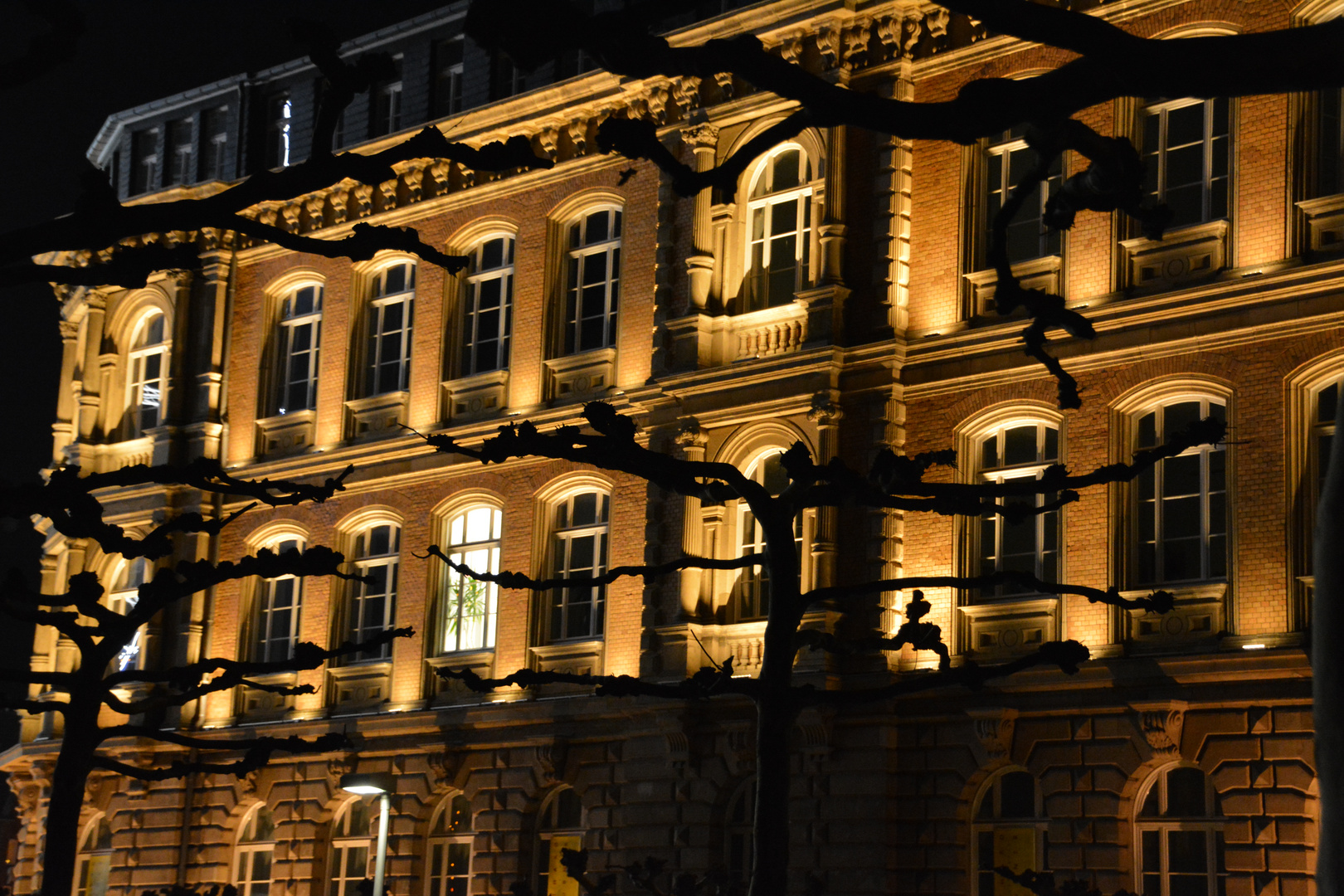 Das "goldene" Haus in Düsseldorf