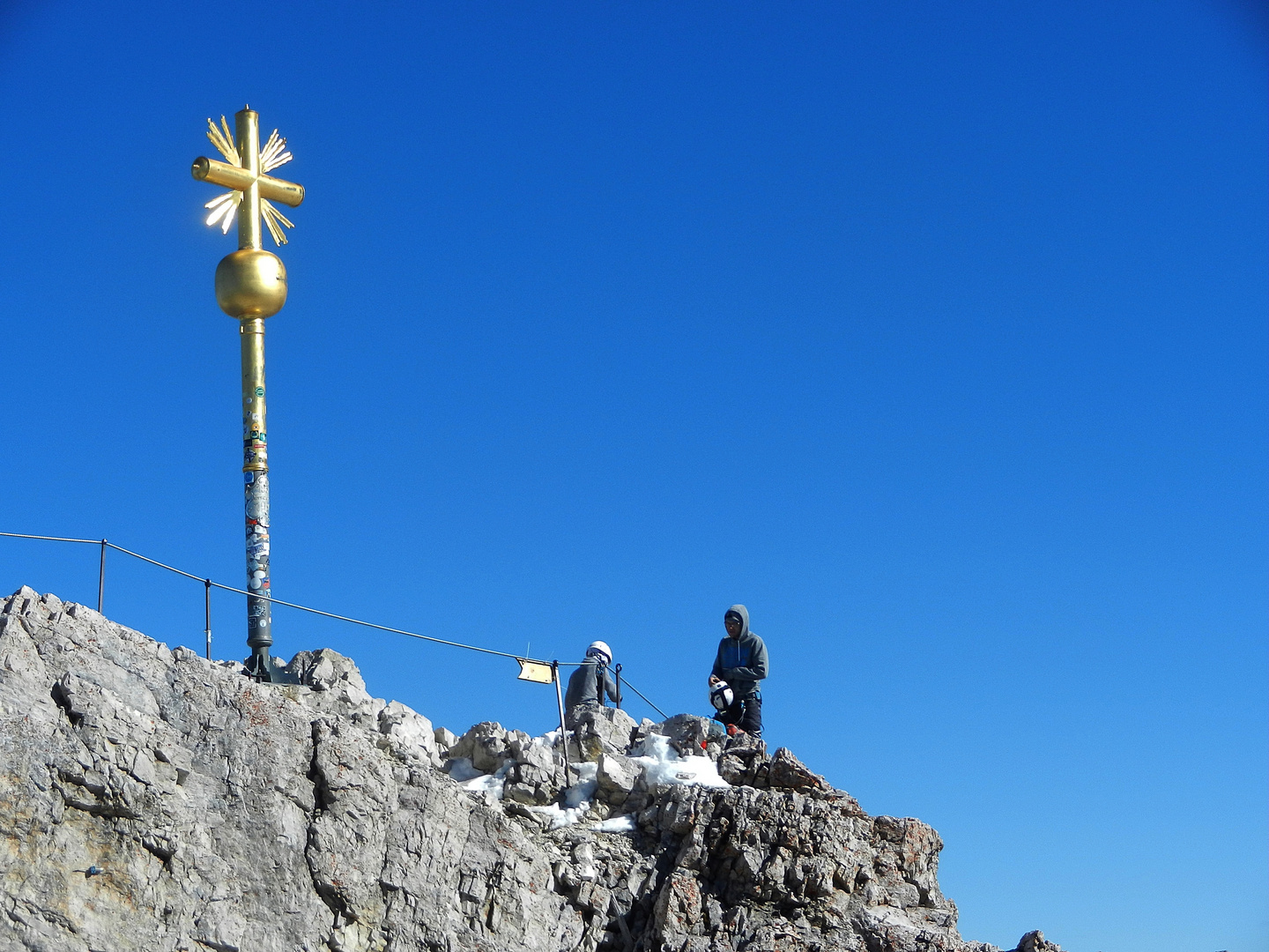 Das Goldene Zugspitzkreuz