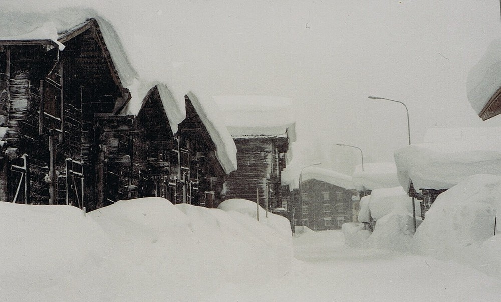 Das Goms ...im Schnee versunken