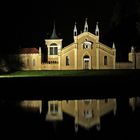 Das Gotische Haus bei Nacht