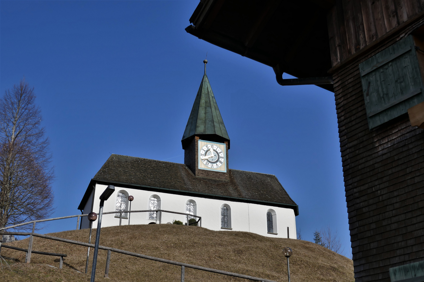 Das gotische Kirchlein von Berghofen 