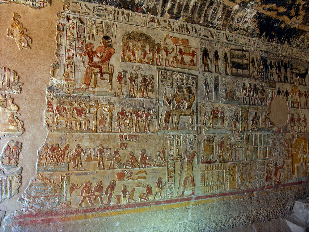 Das Grab Paheri in Elkab (2)