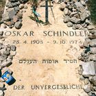 Das Grab von Oskar Schindler in Jerusalem