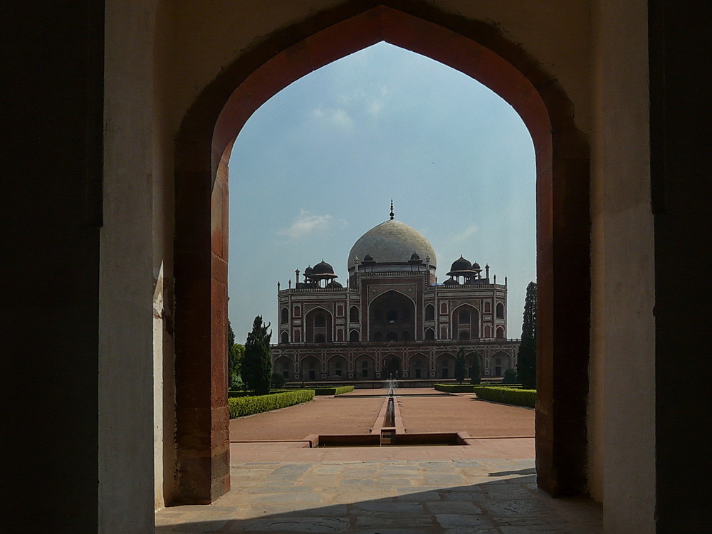 Das Grabmal des Großmoguls in Delhi