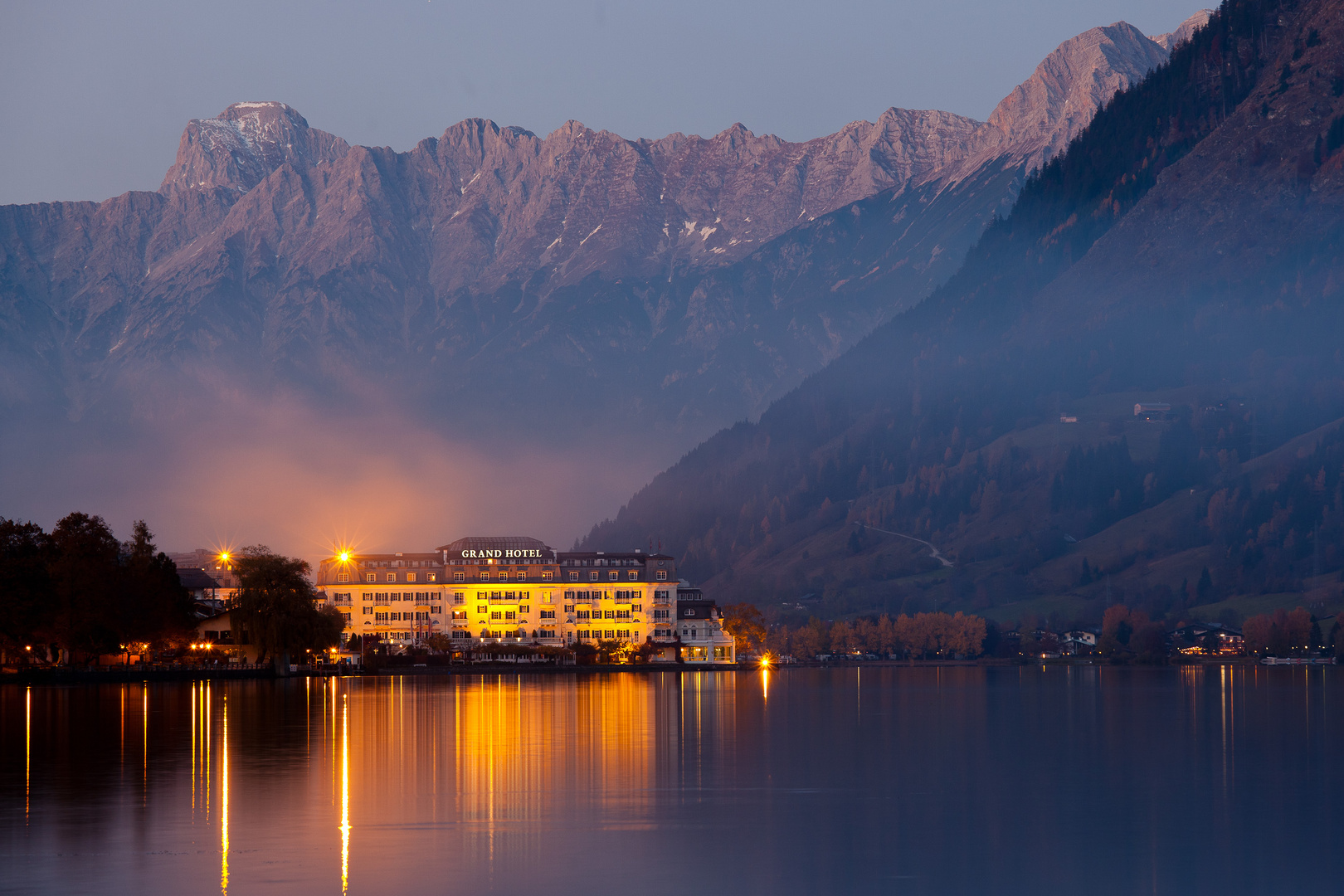 Das Grand Hotel in Zell am See