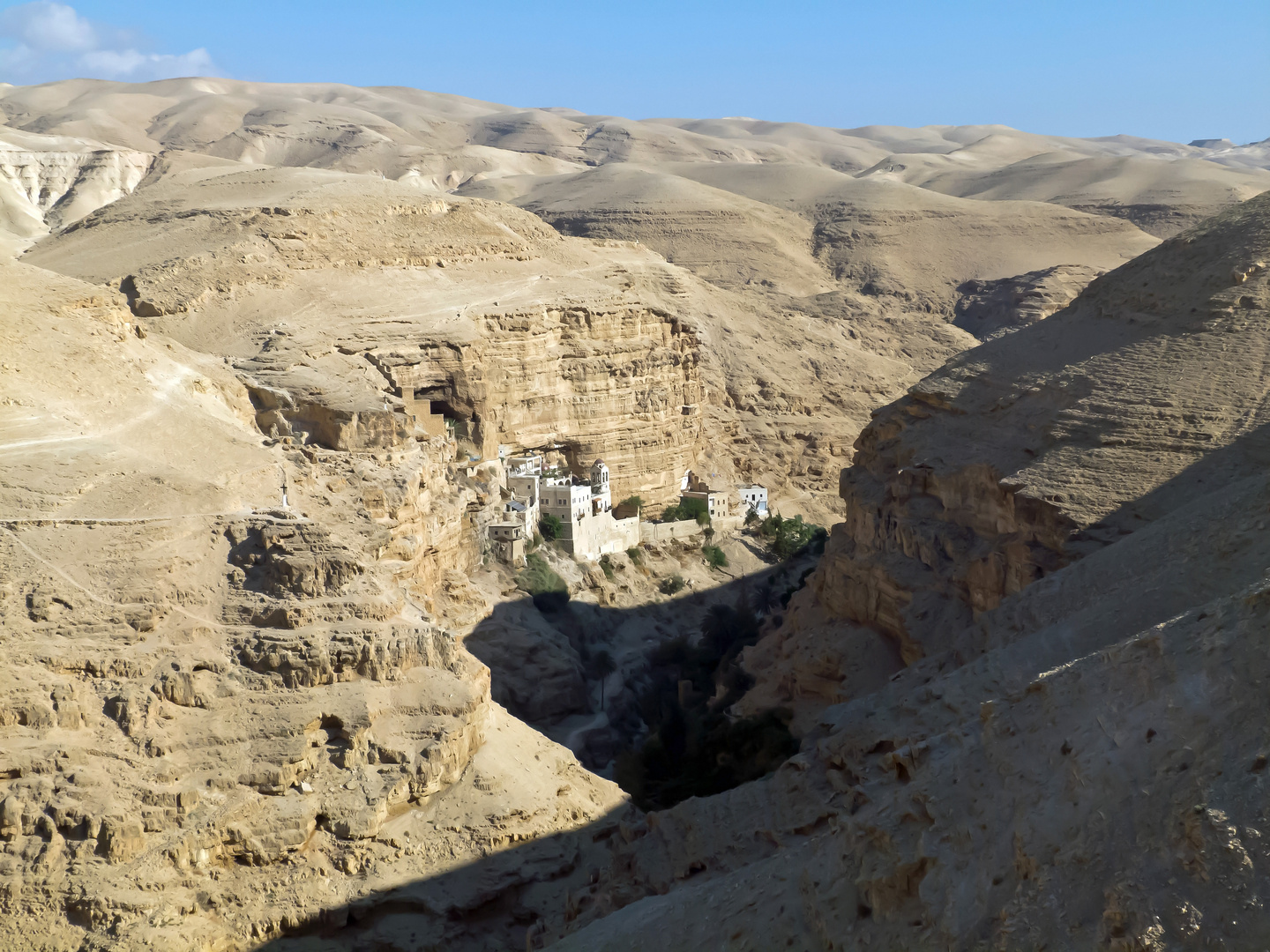 Das griech.-orth. Kloster St. Geog im Wadi Quelt