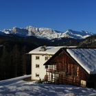 Das Grödnertal in der Morgensonne