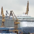 Das größte Kreuzfahrtschiff der Welt, die " Allure of the Seas "