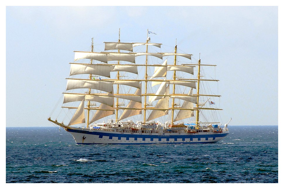 das größte Segelschiff der Welt