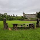 Das große Gelände hinter dem Castle.....