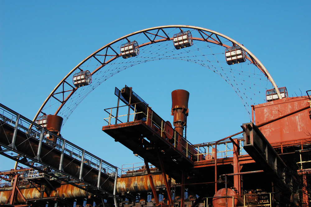 Das große Rad auf Zollverein