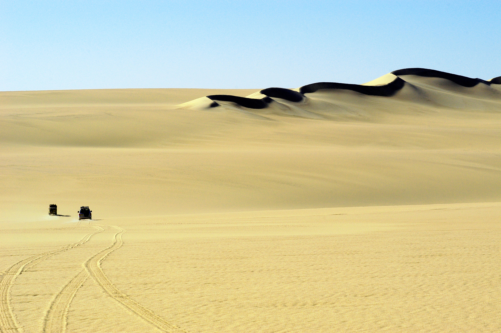 Das Große Sandmeer in Ägypten