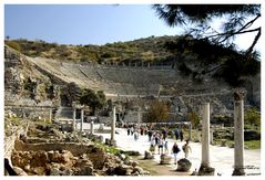 Das große Theater von Ephesus