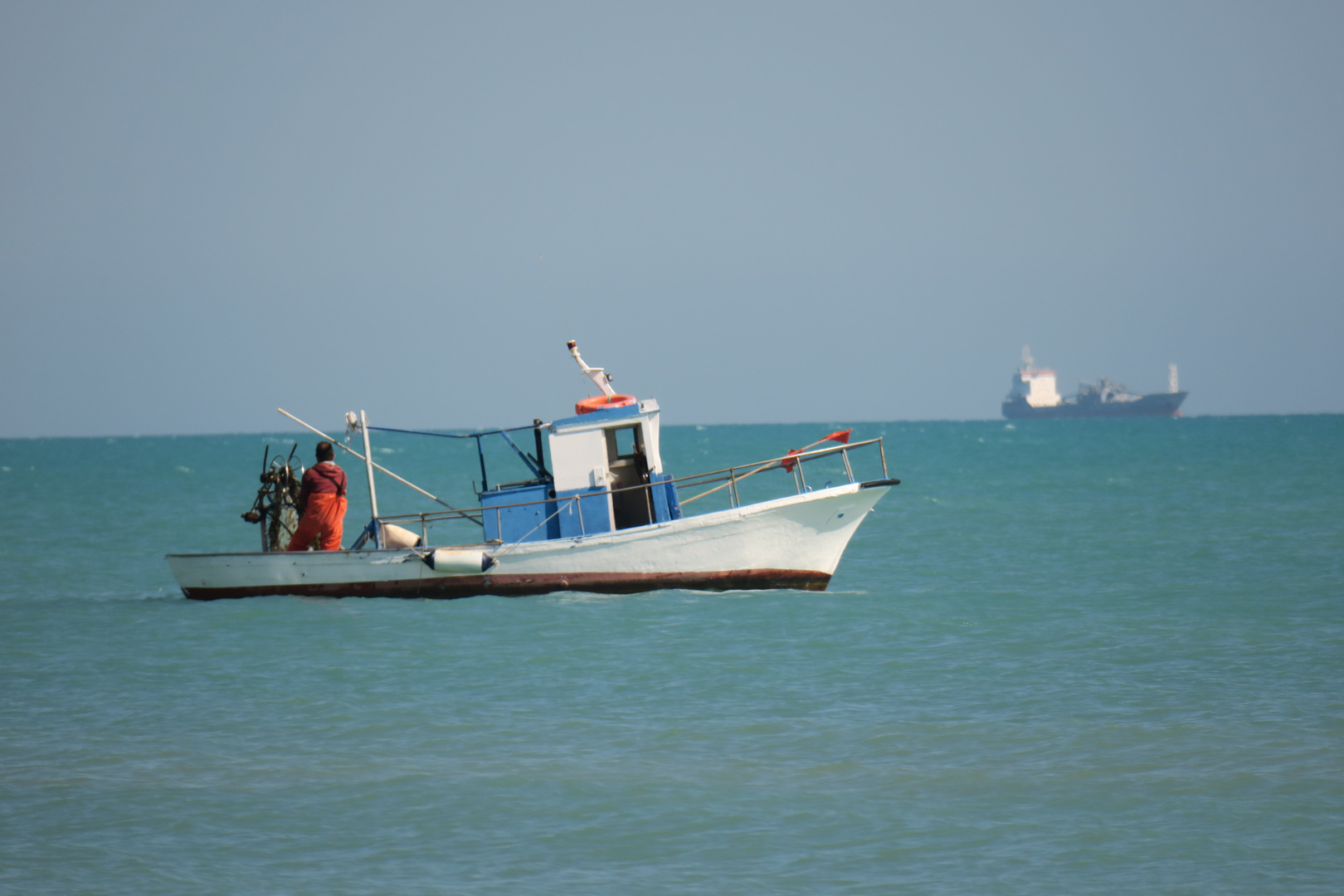 Das große und das kleine Boot