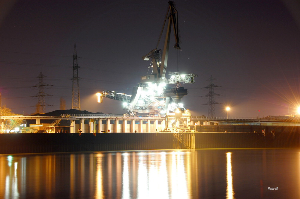 Das Großkraftwerk Mannheim, GKM, Krananlage