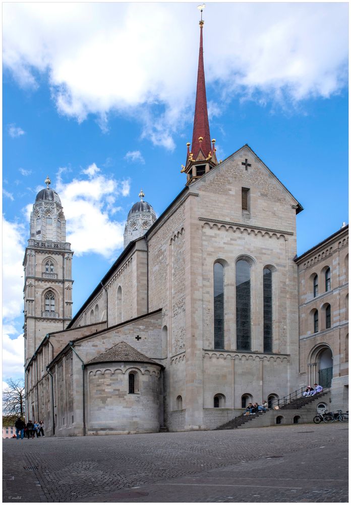 Das Grossmünster...