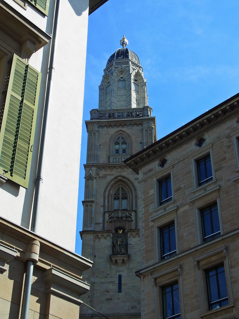 Das Grossmünster in Zürich