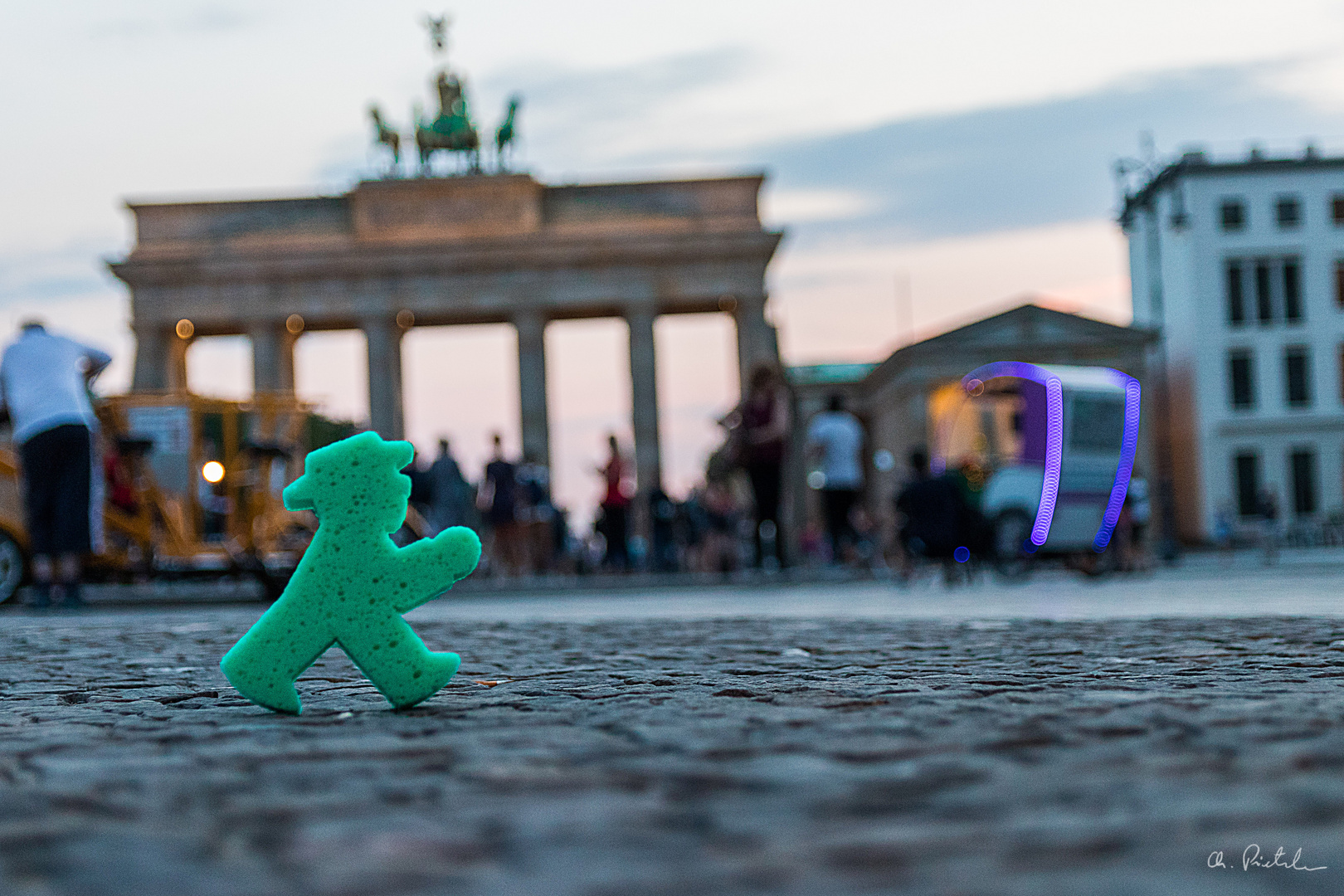 Das grüne Ampelmännchen...