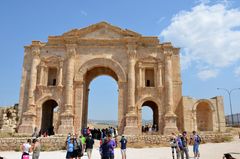 Das Hadrianstor in Jerash