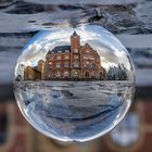 Das Hafenamt im Rheinauhafen in Köln