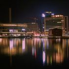 Das Hafengebiet in Aarhus Dänemark