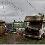 Das Hambi Camp der Klima Aktivisten am Hambacher Forst