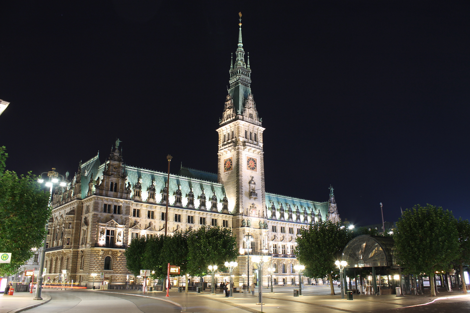 Das Hamburger Rathaus