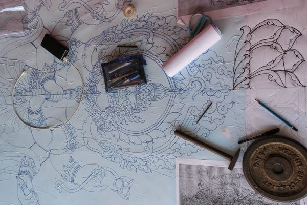 ...das Handwerkszeug des Silberschmieds...