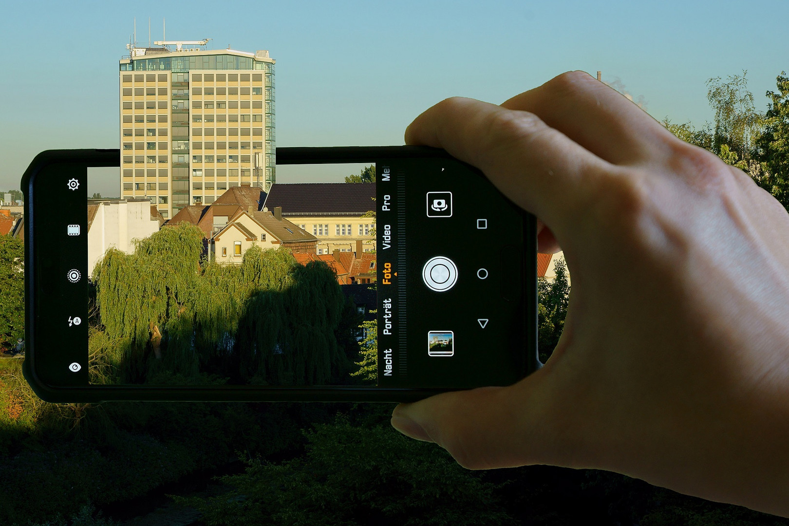Das Handy Kann Auch 3d Foto Bild Landschaft Fotokunst Kulturlandschaften Bilder Auf Fotocommunity