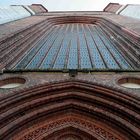 Das Hauptportal der St. Marienkirche...