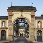 Das Hauptportal des Kloster Steinfeld