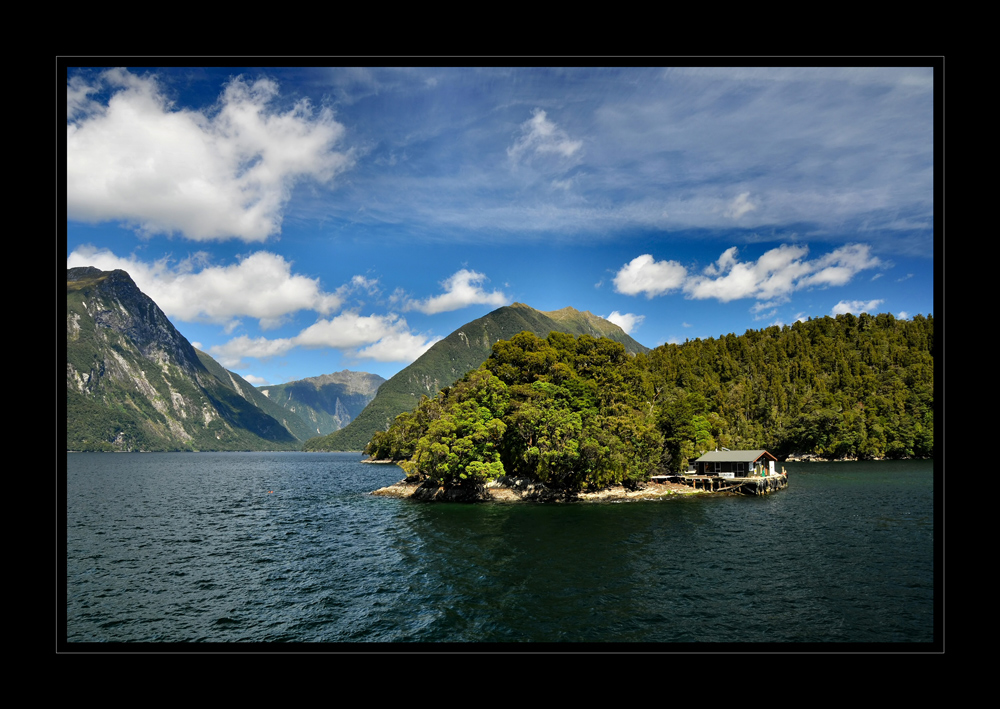 Das Haus am Doubtful Sound