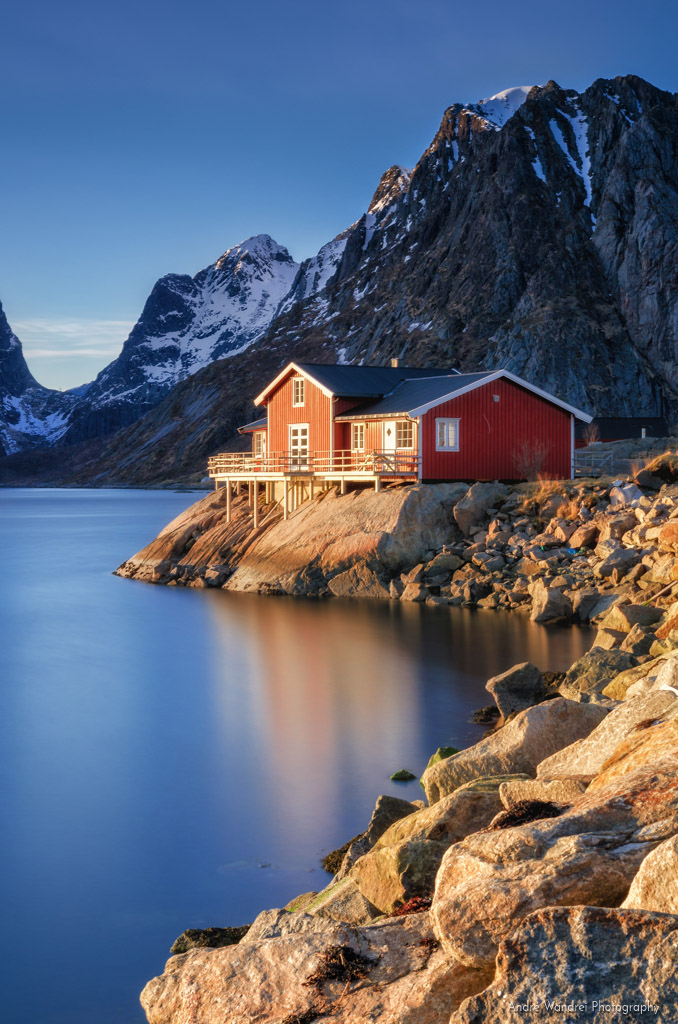 Norwegen Haus Am Fjord Heimidee