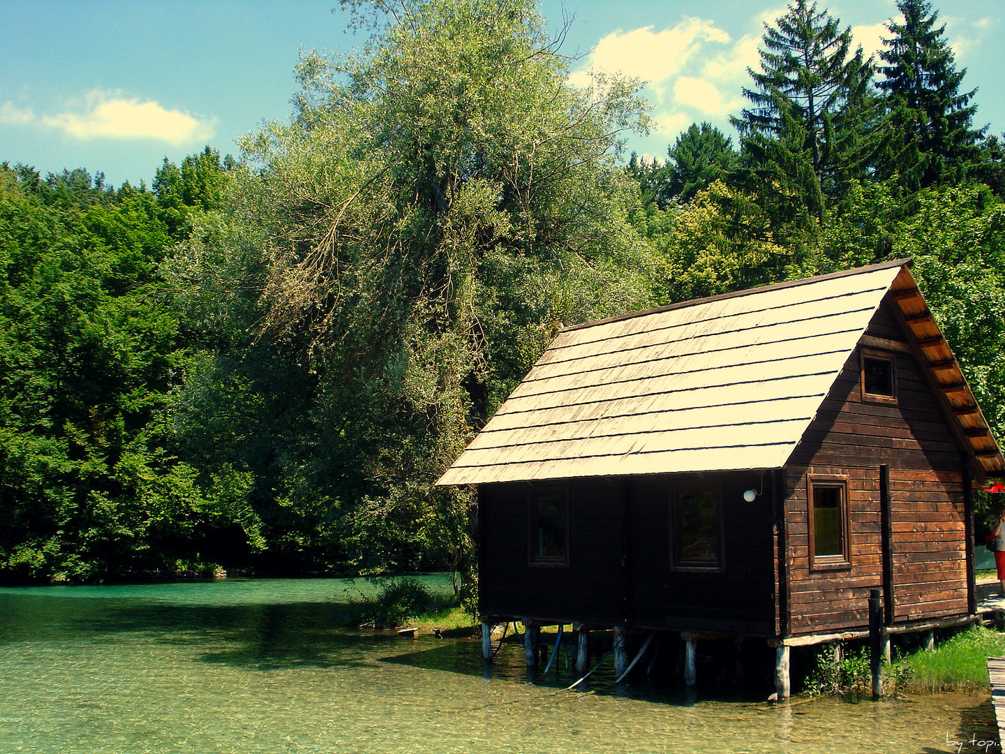 Das Haus am See.