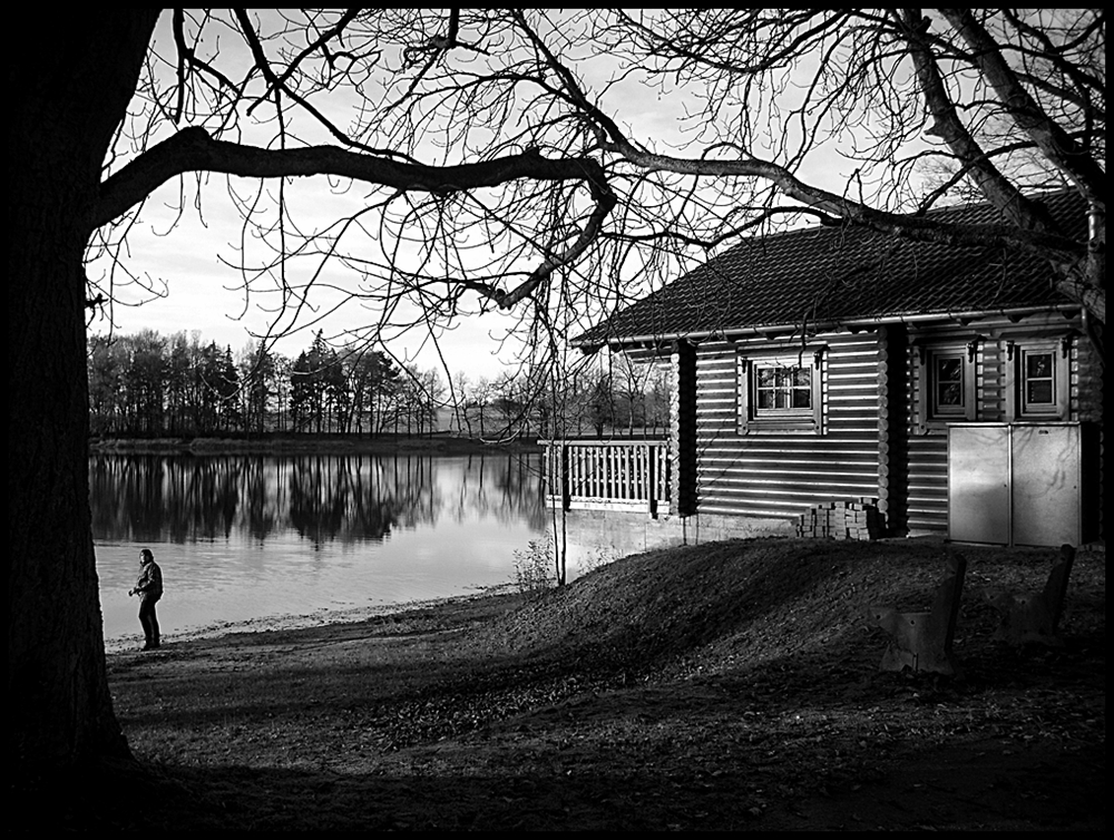 das Haus am See Foto & Bild | jahreszeiten, herbst, natur ...