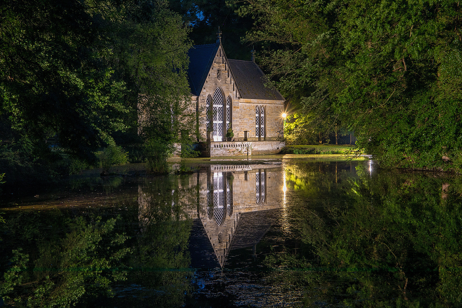 Das Haus am See mal aus der Nähe betrachtet...