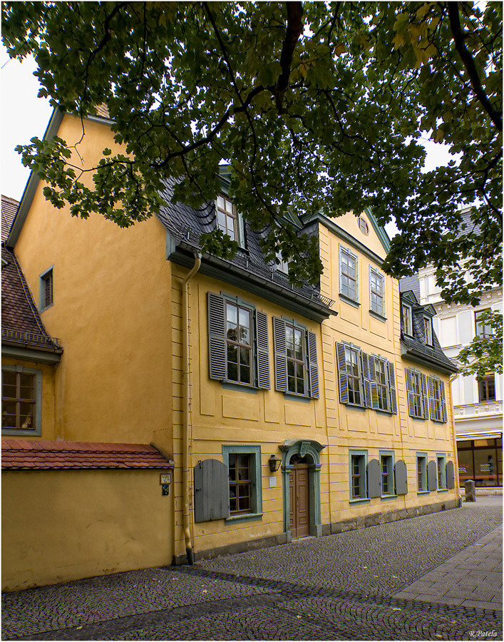 Das Haus der Familie Schiller... Foto & Bild deutschland