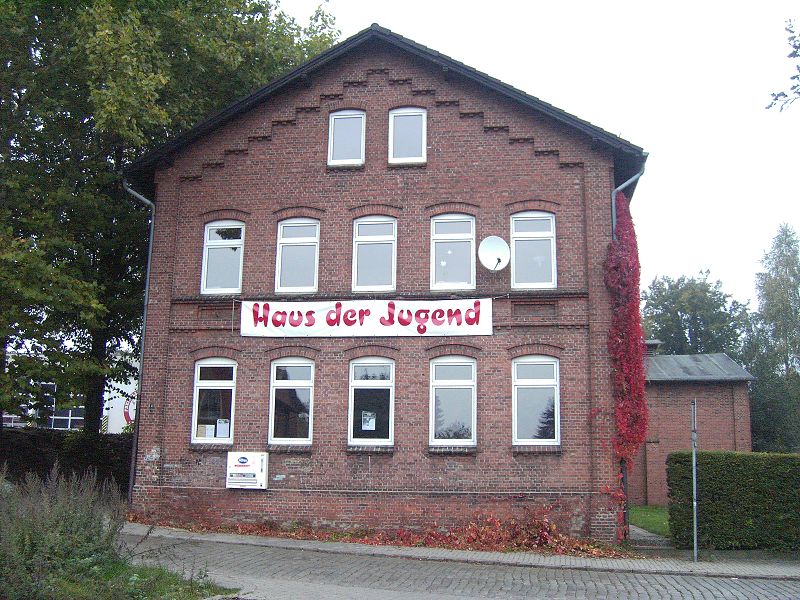 Das "Haus der Jugend" in Kellinghusen ...